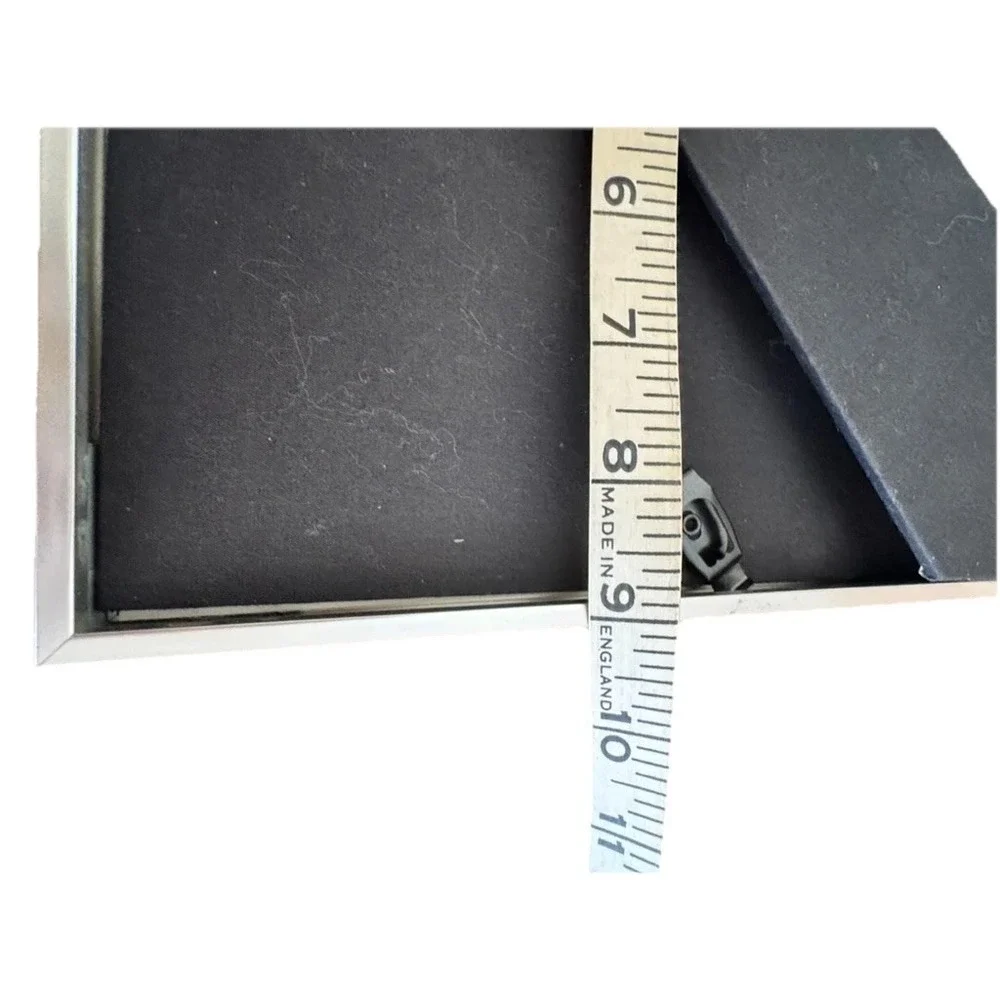 Pottery Barn Metal Studio Frame Table Top Silver Suitable for 9x9 inches Photo‎
